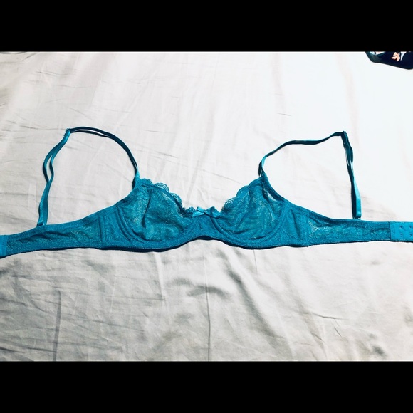 Turquoise balconette bralette - Picture 3 of 3